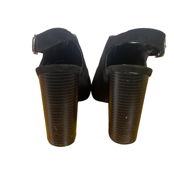 Penny loves Kenny Women's sz 10M Black Slingback pointed toe block heel Booties - Picture 4 of 11